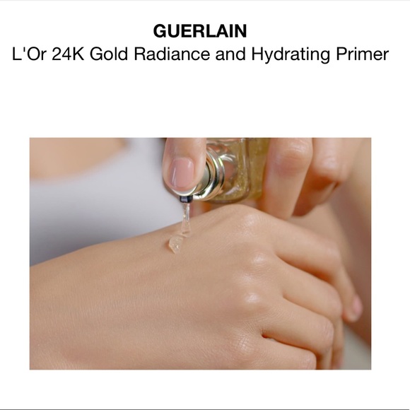 ✨GUERLAIN L'Or Radiance Concentrate with Pure Gold Make-up Base Travel Size 5ML - Picture 4 of 6